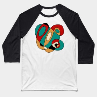 Surreal Amoeba #7 (Miro Inspired) Baseball T-Shirt